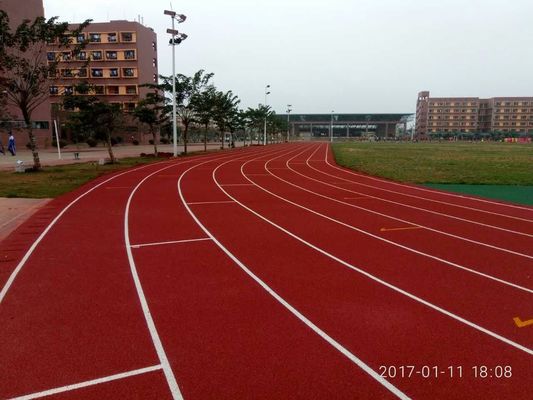 SPU Rubber Runway Flooring Efficient Buffer Rebound And Durable Performance